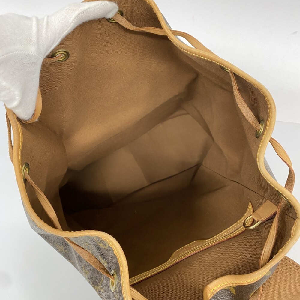 LOUIS VUITTON Brown Monogram Backpack - Picture 4 of 12